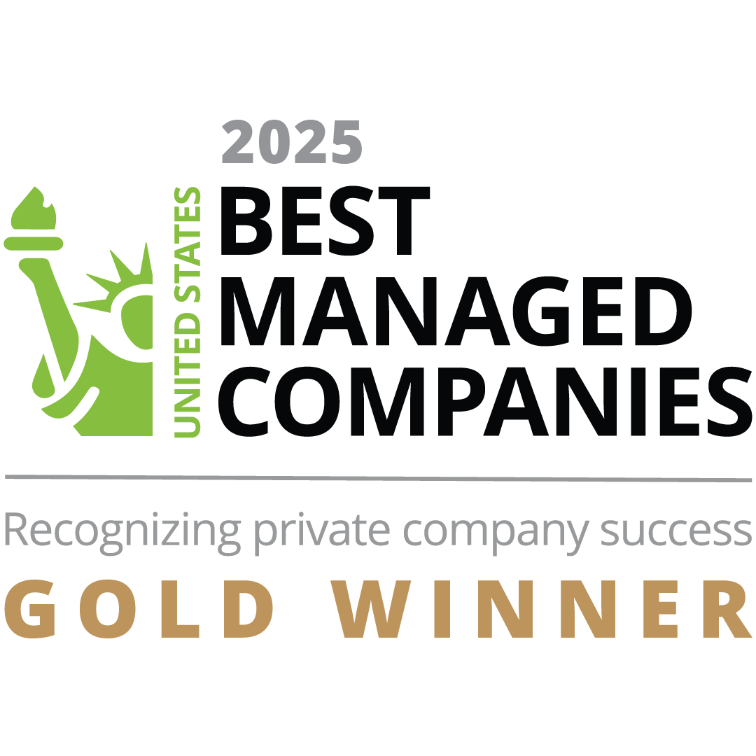 2025 Best Managed Companies Gold Winner Logo