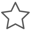 gray star icon