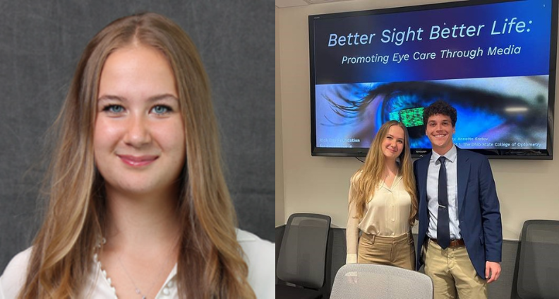 Annette Kretov, winner of 2025 Rick Bay Student Innovator Competition