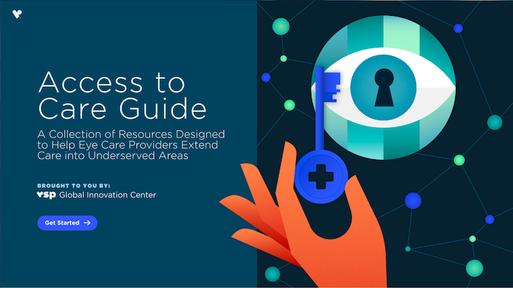 The cover of the Global Innovation Center's Access to Care Guide. 