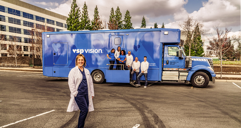 VSP Eyes of Hope mobile clinic